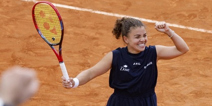 Paolini, la danza della pioggia e la semifinale: "Roma sei straordinaria, è un sogno"