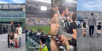 Un ex bianconero di Conte allo Stadium a tifare Juve: l'avete riconosciuto?