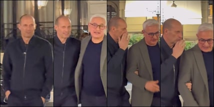 Allegri, nell'attesa il presente è a Montecarlo con Nina e... l'ex Juve