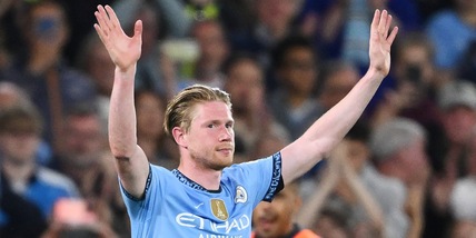 Guardiola ipoteca la Champions: tris City e grande festa per De Bruyne