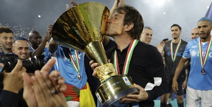 Conte, dalla Juve al Napoli il segreto dello Scudetto è sempre quello. Ed è il migliore d'Europa