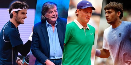 Panatta show: “Sinner mette paura, non vuole vincere, 'te vò menà’”. Su Cobolli e Musetti...