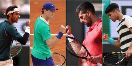 Quanto hanno giocato i magnifici 4 al Roland Garros: il dato su Sinner è clamoroso!
