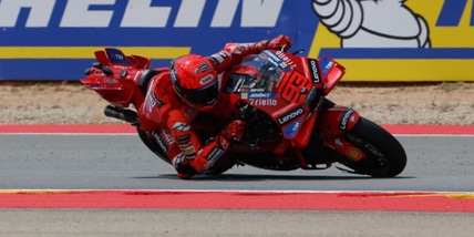 Marc Marquez favoloso: sua la pole ad Aragon! Morbidelli 3°, Bagnaia 4°