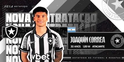 Correa al Botafogo, ufficiale: giocherà il Mondiale per Club, sfiderà anche il Psg!