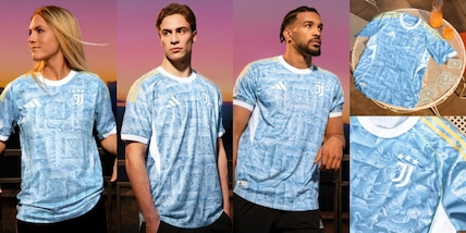 La seconda maglia Juve ispirata al mare e all'estate italiana