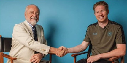 De Bruyne: "Con il Napoli stesse ambizioni. Non vedo l'ora di iniziare"