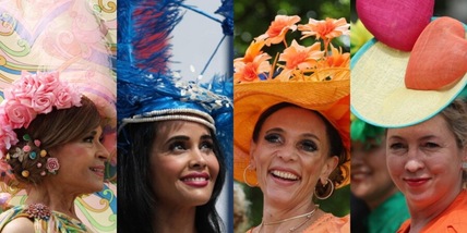 Royal Ascot 2025: i cappelli curiosi e extra large delle ospiti