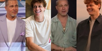 Sinner conquista anche Hollywood: il gesto in diretta di Brad Pitt