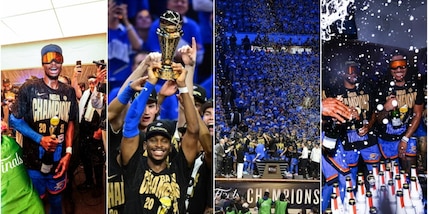 Oklahoma City Thunder, parte la festa dopo la conquista del titolo NBA