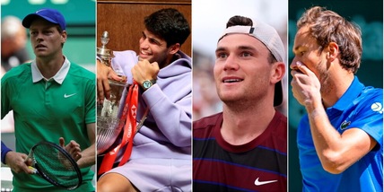 Sinner in vetta al ranking, Alcaraz si avvicina a Jannik. Novità Draper e Medvedev