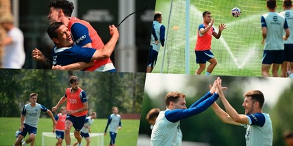 L’Inter verso la super sfida con il River: esultanze, sorrisi e sudore a Seattle