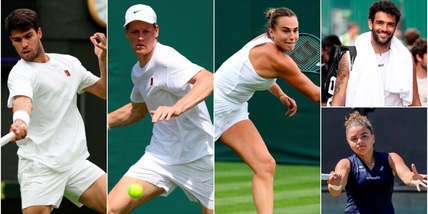 Wimbledon, tabellone e come funziona il sorteggio: Sinner guida gli undici italiani