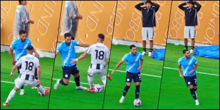 Kostic horror, a lezione da Cherki: la reazione del raccattapalle dice tutto