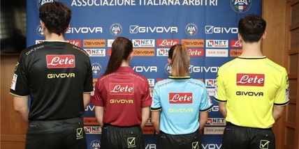 Acqua Lete è il nuovo back sponsor dell'Associazione Italiana Arbitri