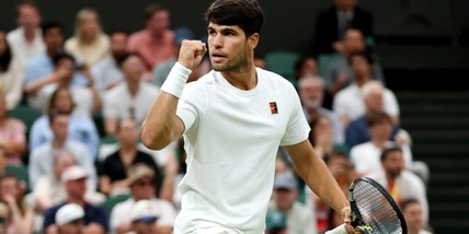 Alcaraz rimonta spaziale, Rublev si arrende in 4 set: ai quarti sfida l'ex numero 8!