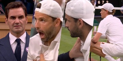 Clamoroso a Wimbledon: Dimitrov infortunato e in lacrime, si ritira, Sinner ai quarti!