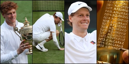Sinner imperatore, Wimbledon incorona Jannik: piegato Alcaraz, Carlos non è più il re