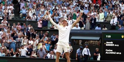 Irripetibile e sublime la felicità di Jannik Sinner