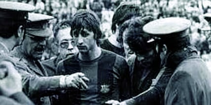 Cruijff contro il regime di Franco, quell'espulsione iconica a Malaga