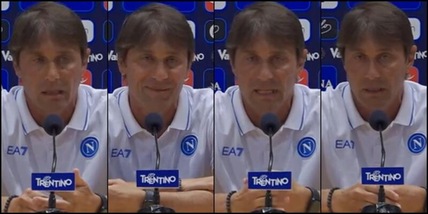"Napoli, i favoriti siamo noi": Conte, Scudetto davanti ma in Champions la solita storiella