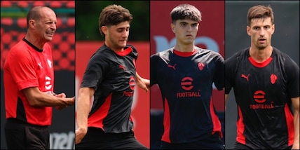 Tre punte e giovani, il nuovo Allegri: tris al Milan Futuro, Liberali e Bartesaghi vanno a Singapore