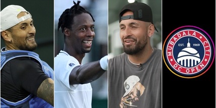 Kyrgios in campo a Washington con un compagno inedito: "Sarà divertente"