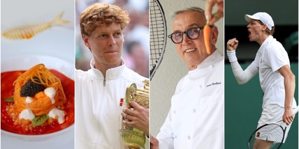 Sinner, l'omaggio promessa di Bruno Barbieri: "Il soufflé per il re", la creazione speciale