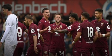 Torino, primo successo per Baroni: poker alla Cremonese, Adams a segno