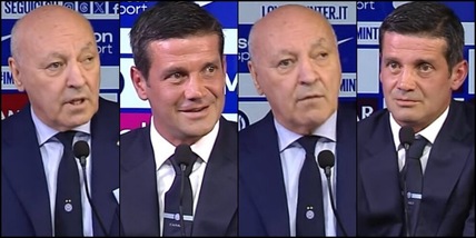 Marotta: "L'Inter non si nasconde! Lookman? Andrà così". E Chivu risponde allo slogan di Conte