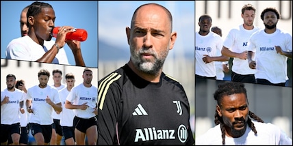 La Juve va di corsa, tutti agli ordini di Tudor: l'ultimo allenamento