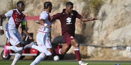 Toro, col Monaco secondo ko 3-1: Casadei a segno, Israel subito infortunato