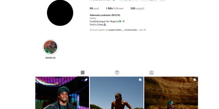 Mercato, l'Atalanta dice no all'Inter per Lookman