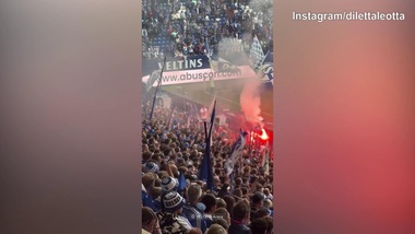 Germania, lo Schalke o4 vince: Karius festeggia, Diletta Leotta riprende la scena dalla tribuna