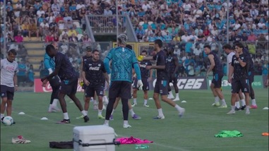 Napoli, allenamento pomeridiano a Castel di Sangro tra l'entusiasmo dei tifosi