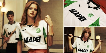 Sassuolo e Puma presentano il nuovo Away kit della stagione 2025/26 Sassuolo e Puma presentano il nuovo Away kit della stagione 2025/26