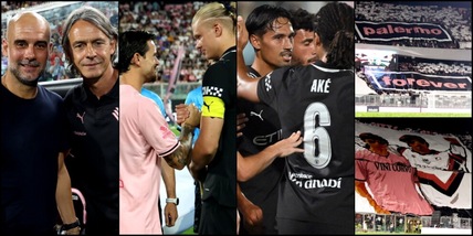 Palermo, troppo City: Haaland e doppio Reijnders. Ma che spettacolo al Barbera