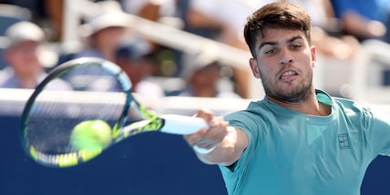 Alcaraz, Nardi per continuare a inseguire Sinner. Il caldo di Cincinnati scacciato così