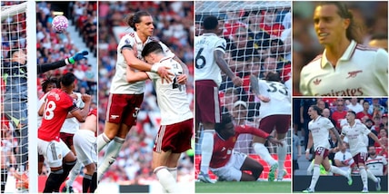 Calafiori alla Gyokeres: il terzino italiano sblocca United-Arsenal