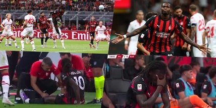 Leao sblocca Milan-Bari ma poi va ko per un infortunio: cosa è successo