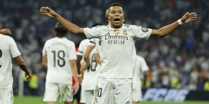 Real, buona la prima in Liga: Mbappé gol. Playoff Champions: Brugge e Qarabag tris, Stella Rossa ko