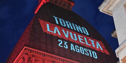 La Vuelta parte da Torino: la Mole Antonelliana celebra l'evento così