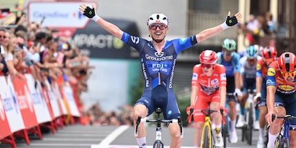 Vuelta, a Ceres vince Gaudu ma Vingeegard conserva la maglia rossa. Ciccone è lì