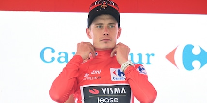 Vuelta, la crono a squadre ridà la 'rossa' a Vingegaard