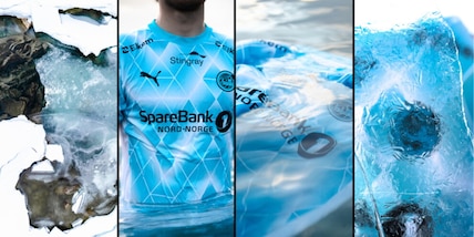 Bodo, la maglia degli avversari Juve per proteggere i ghiacciai