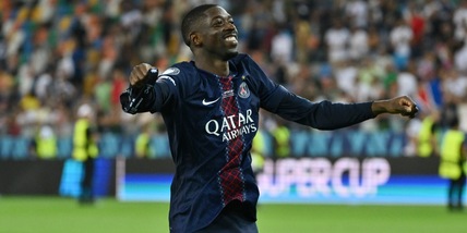 Il Psg ne fa 6 al Tolosa: triplo Neves, Barcola e doppietta Dembelé su rigore
