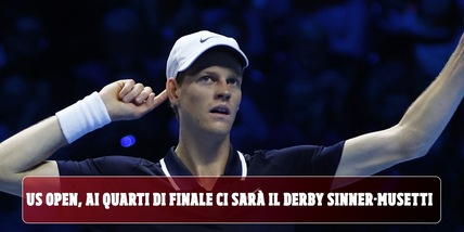 Sinner-Musetti ai quarti dello US Open