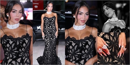 Georgina Rodriguez torna a Venezia e sfoggia il super anello