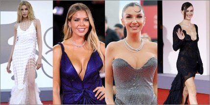 Venezia di stelle e bellezze da Elettra Lamborghini a Michela Persico: il red carpet
