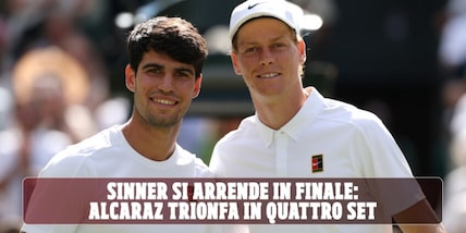 US Open, Sinner ko contro Alcaraz